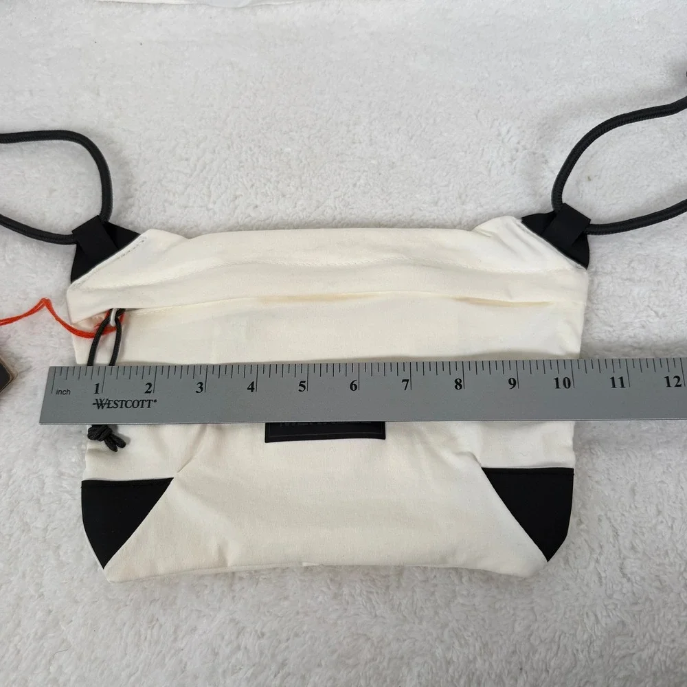 Merrell Wayfinder Packable Sacoche Bag White Black Water Resistant Crossbody - Picture 5 of 13